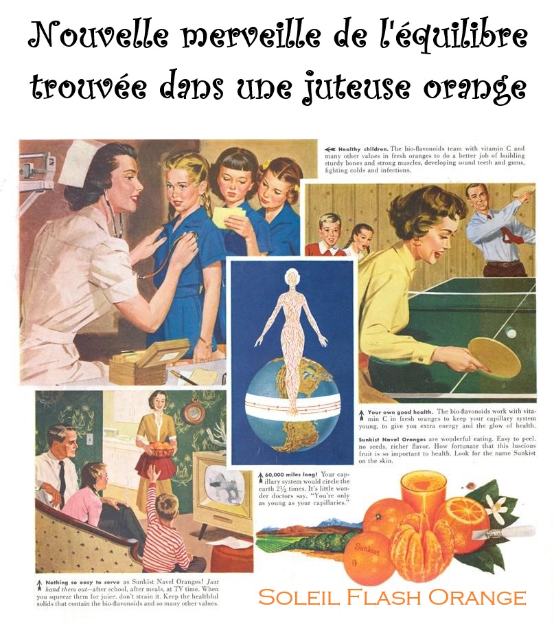 L'équilibre de l'orange nouvelle