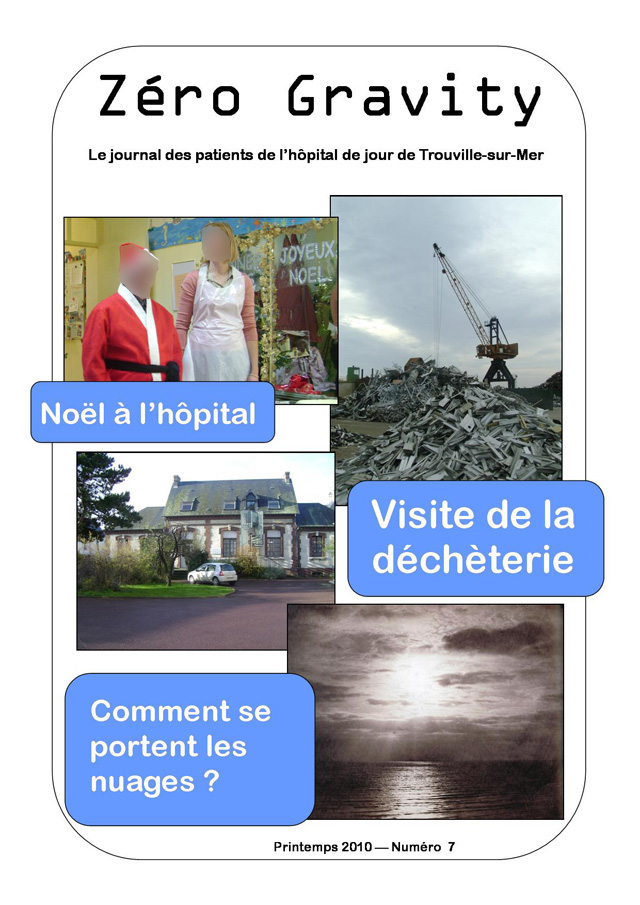 Zéro Gravity, le journal des patients de l'hôpital de jour de Trouville sur Mer