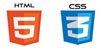 Logos HTML5 et CSS3